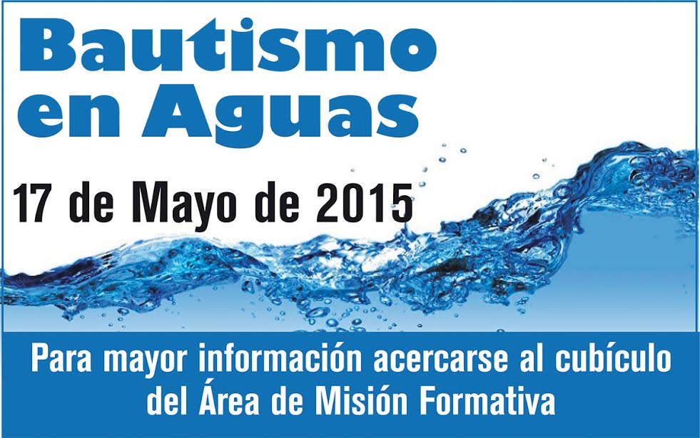 Bautismo en Aguas