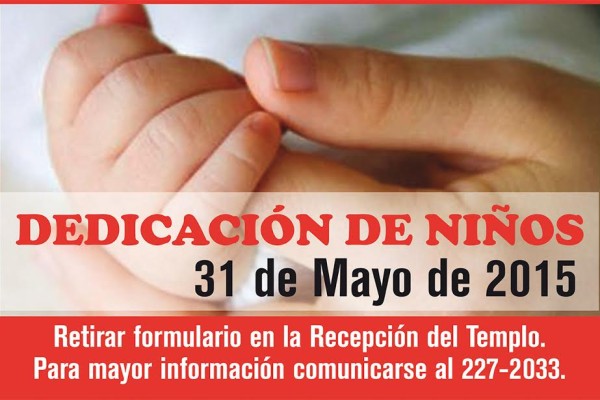 Dedicación de Niños