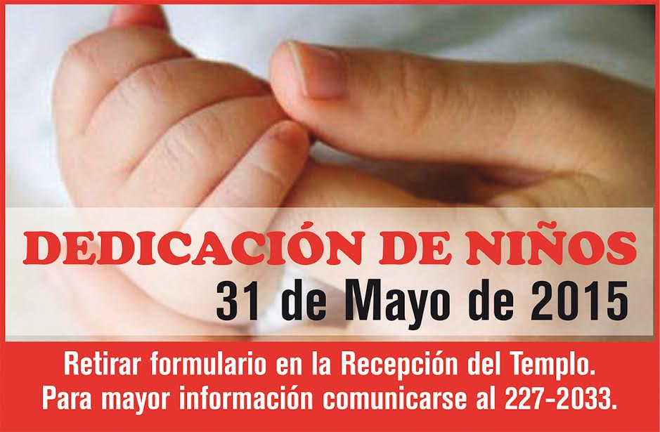 Dedicación de Niños